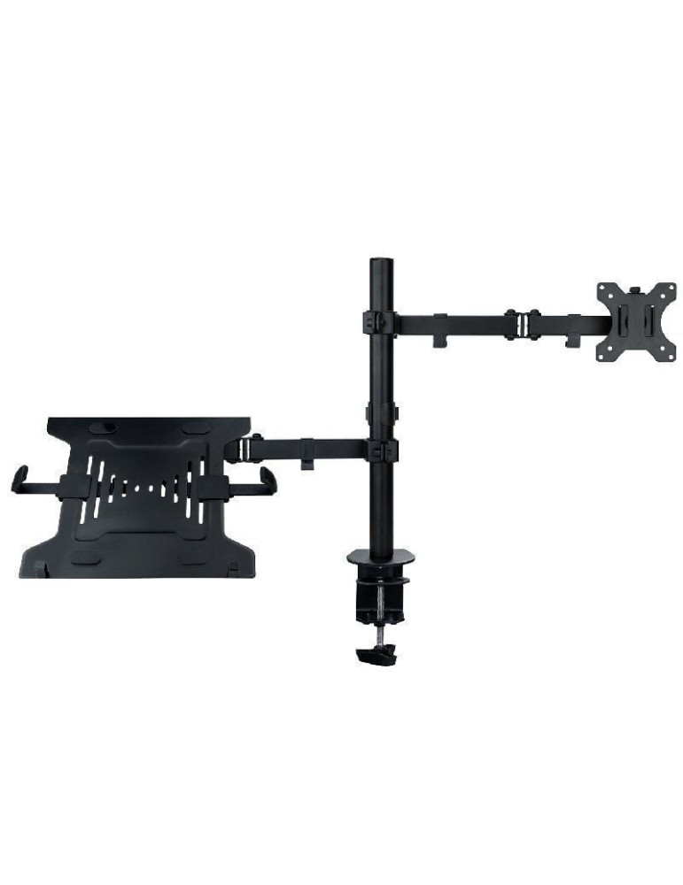 Soporte de Mesa Orientable/ Inclinable Tooq DB1200TN-B para TV y Portátil de 13-32"