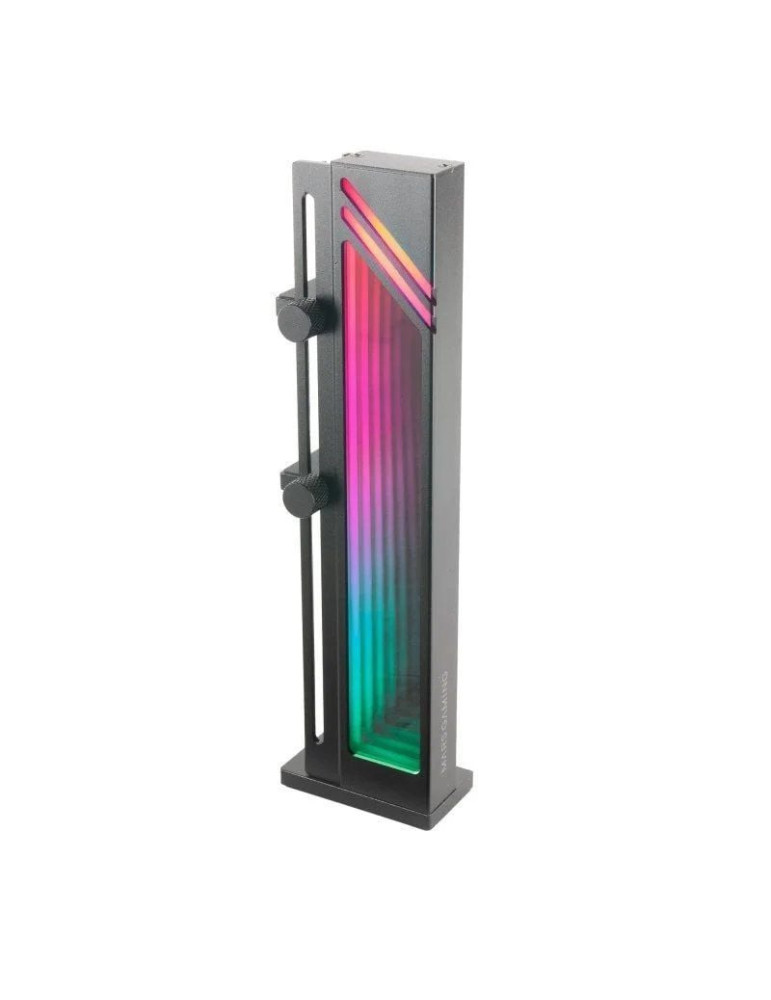 Soporte para Tarjeta Gráfica ARGB Mars Gaming MCA-GCB/ Compatibilidad Universal/ Negro