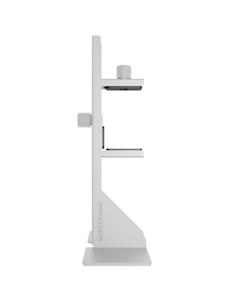 Soporte para Tarjeta Gráfica Mars Gaming MCA-GCBPRO/ Compatibilidad Universal/ Blanco