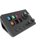 Control Deck Mars Gaming MSD-TWO/ 6 Teclas LCD/ 3 Ruedas/ 3 Botones/ Negro