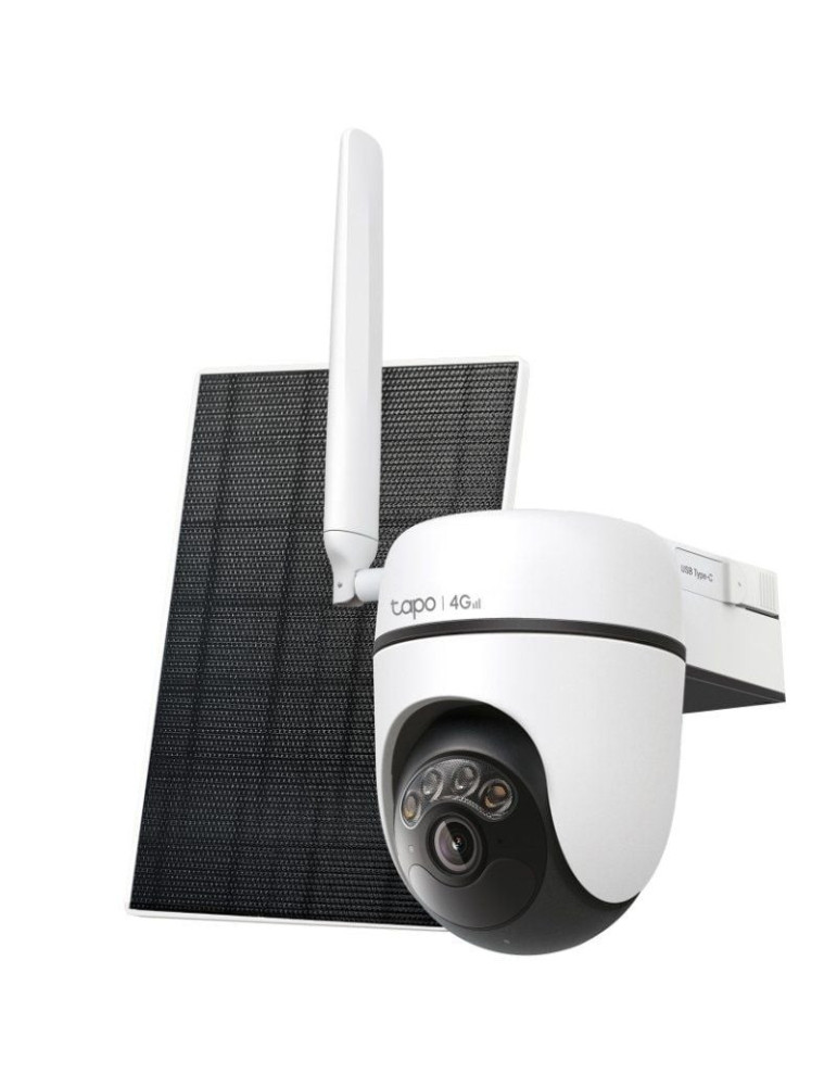 Cámara de Videovigilancia TP-Link Tapo C615G KIT/ Visión Nocturna/ Control desde APP/ Incluye Panel Solar