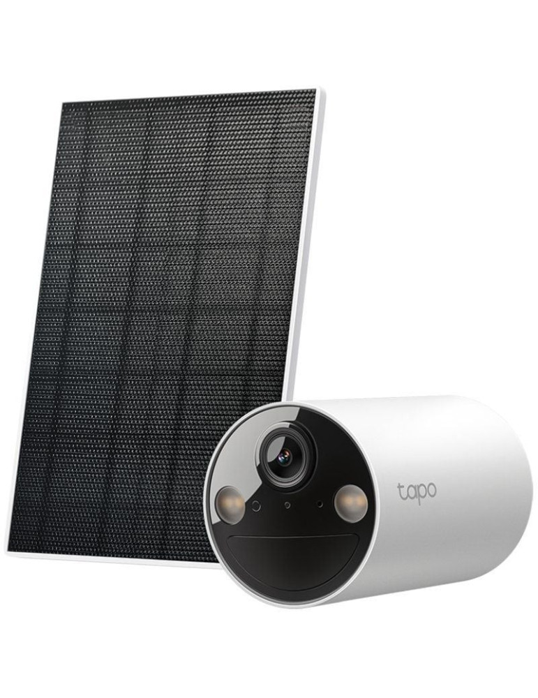 Cámara de Videovigilancia TP-Link Tapo TC82 KIT/ Visión Nocturna/ Control desde APP/ Incluye Panel Solar