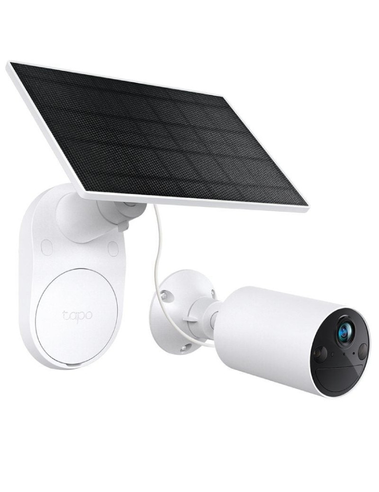 Cámara de Videovigilancia TP-Link Tapo TC82 KIT/ Visión Nocturna/ Control desde APP/ Incluye Panel Solar