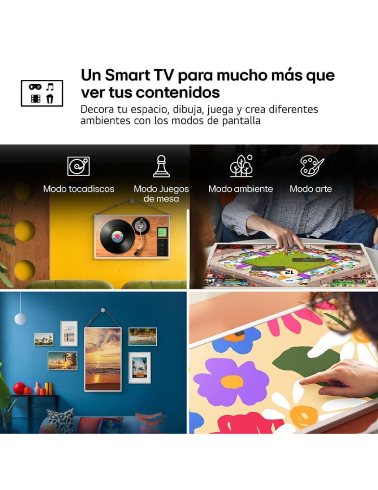 Smart Monitor Portátil LG 27LX6TDGA StanbyMe2 27"/ QHD/ Multimedia/ Smart TV
