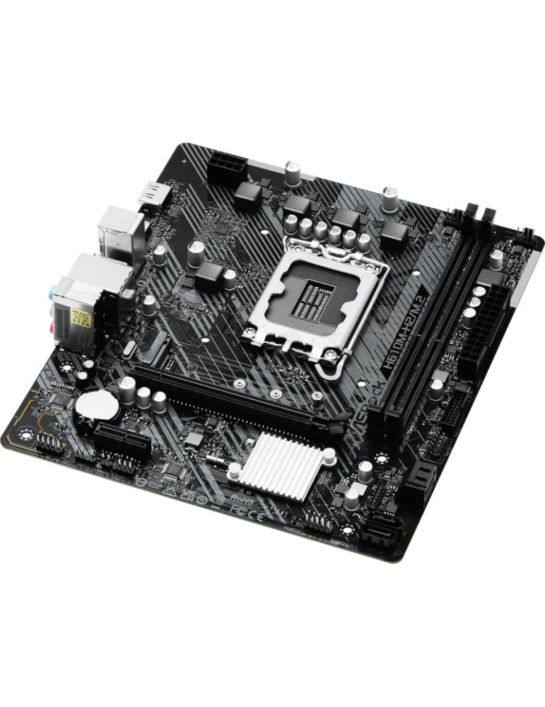 Placa Base Asrock H610M-H2/M.2 Socket 1700/ DDR4/ PCIe 4.0/ Micro ATX