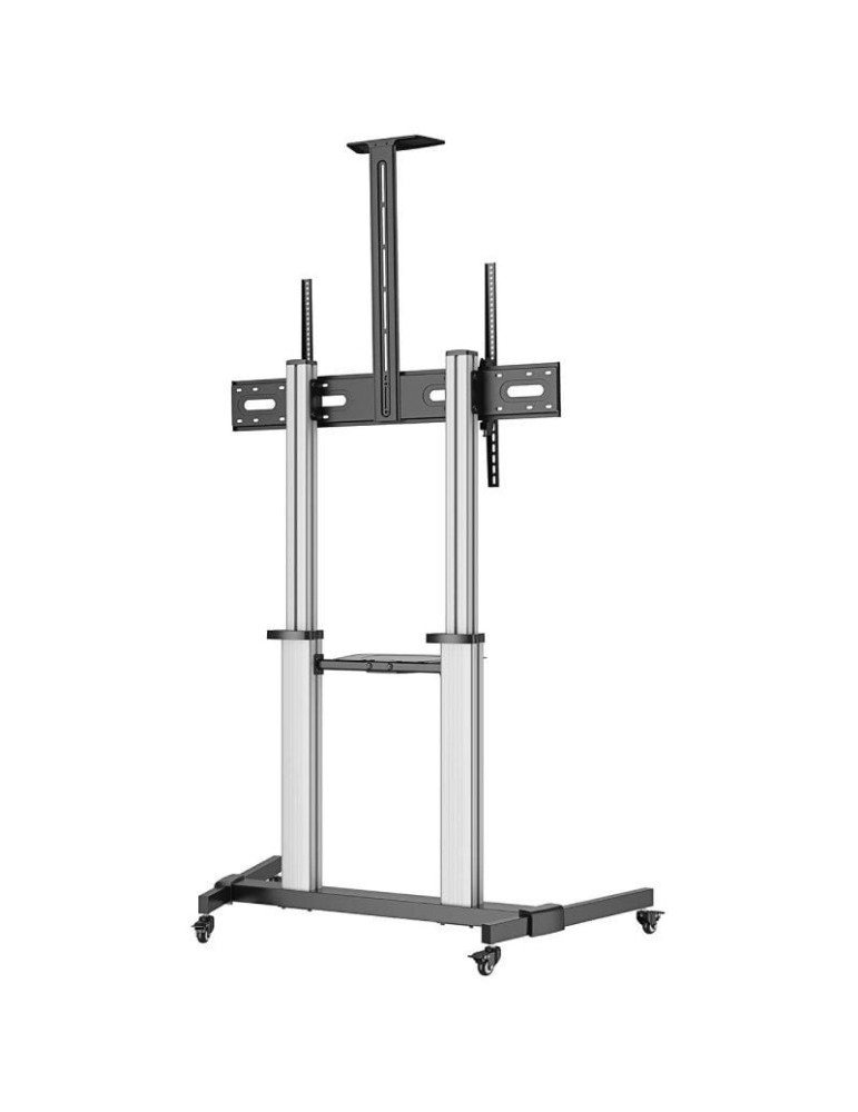 Soporte de Suelo con Ruedas Aisens FT100TE-259 para TV de 60-100"/ hasta 100kg
