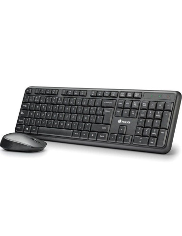 Teclado y Ratón Inalámbricos NGS Harmony Kit