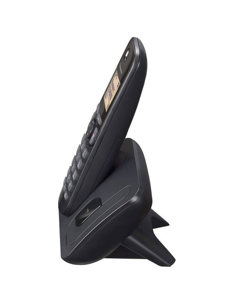 Teléfono Inalámbrico Panasonic KX-TGC210SPB/ Negro
