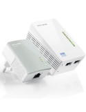Adaptador Powerline TP-Link TL-WPA4220KIT 500Mbps/ Alcance 300m/ Pack de 2