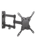 Soporte de Pared Extensible/ Giratorio/ Inclinable/ Nivelable Aisens WT42TSLE-011 para TV de 13-42"/ hasta 20kg