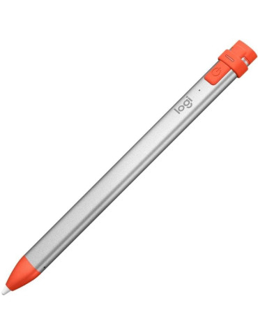 Lápiz Electrónico Logitech Crayon para iPad/ Naranja