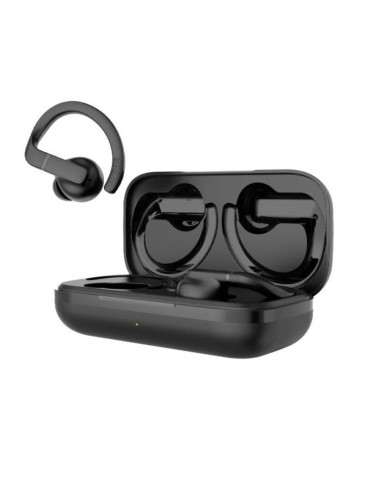 Auriculares Deportivos Bluetooth Daewoo DW2003 con estuche de carga/ Autonomía 8h/ Negros 2