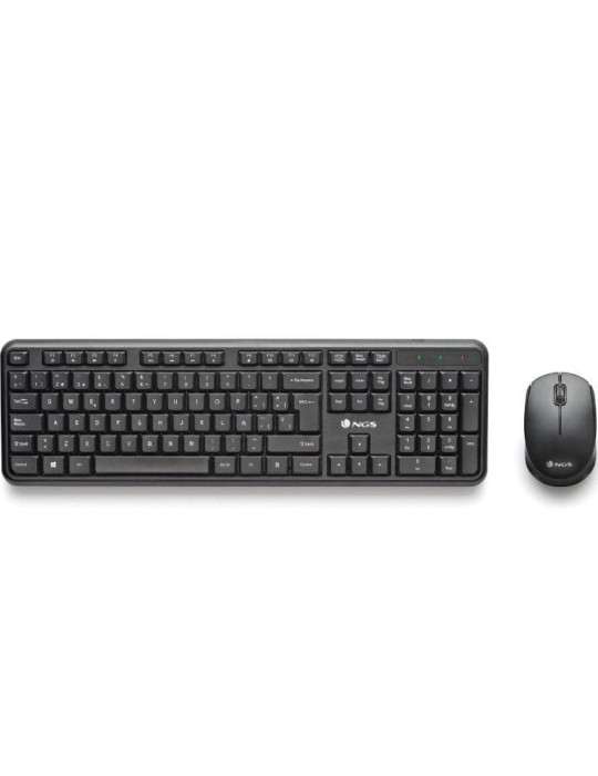 Teclado y Ratón Inalámbricos NGS Harmony Kit