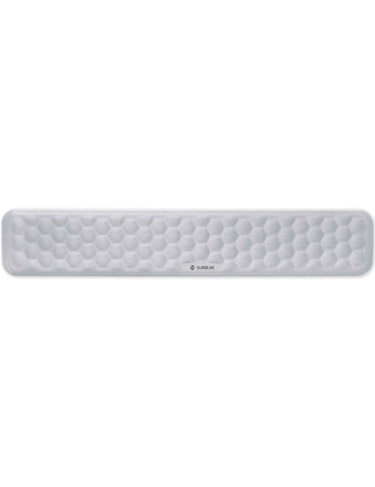 Reposamuñecas Subblim Ergo AirPadding/ Plateada