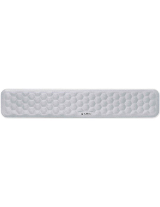 Reposamuñecas Subblim Ergo AirPadding/ Plateada
