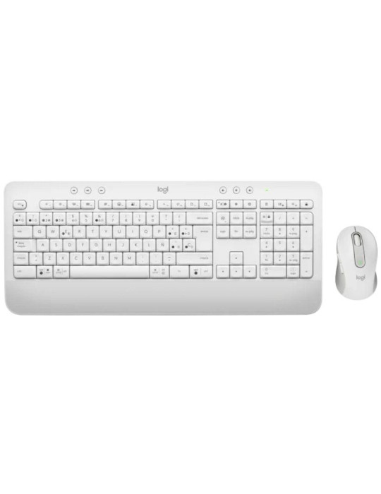 Teclado y Ratón Inalámbricos Logitech Signature MK650 Combo For Business/ Blanco