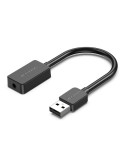 Tarjeta de Sonido Vention CDZB0/ USB Macho - 1x Jack 3.5 Hembra