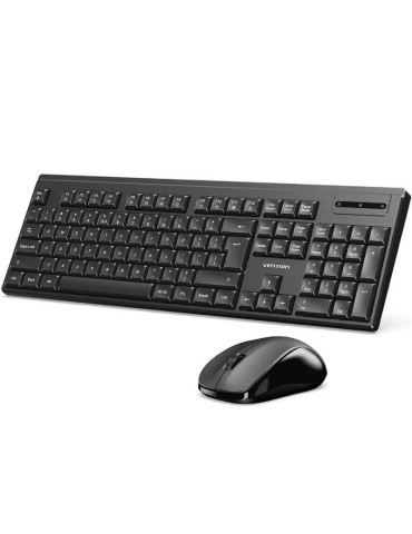 Teclado y Ratón Inalámbricos Vention Combo KTZB0-ES