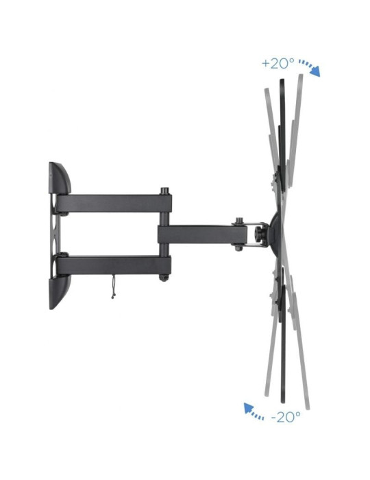 Soporte de Pared Orientable / Inclinable TooQ LP6055TN-B para TV de 23-55"/ hasta 30kg