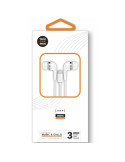 Auriculares Intrauditivos Tech One Tech earTECH TEC1304/ con Micrófono/ USB Tipo-C/ Blancos
