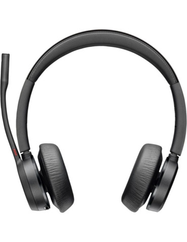 Auriculares Inalámbricos Poly Voyager 4320 para Microsoft Teams + Adaptador BT700/ con Micrófono/ Bluetooth/ Negros