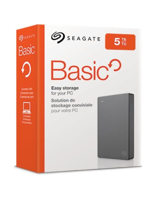 Disco Externo Seagate Basic 5TB/ 2.5"/ USB 3.0