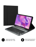 Funda con Teclado Subblim Keytab Pro BT Lenovo Idea Tab 11" 2025/ Negra