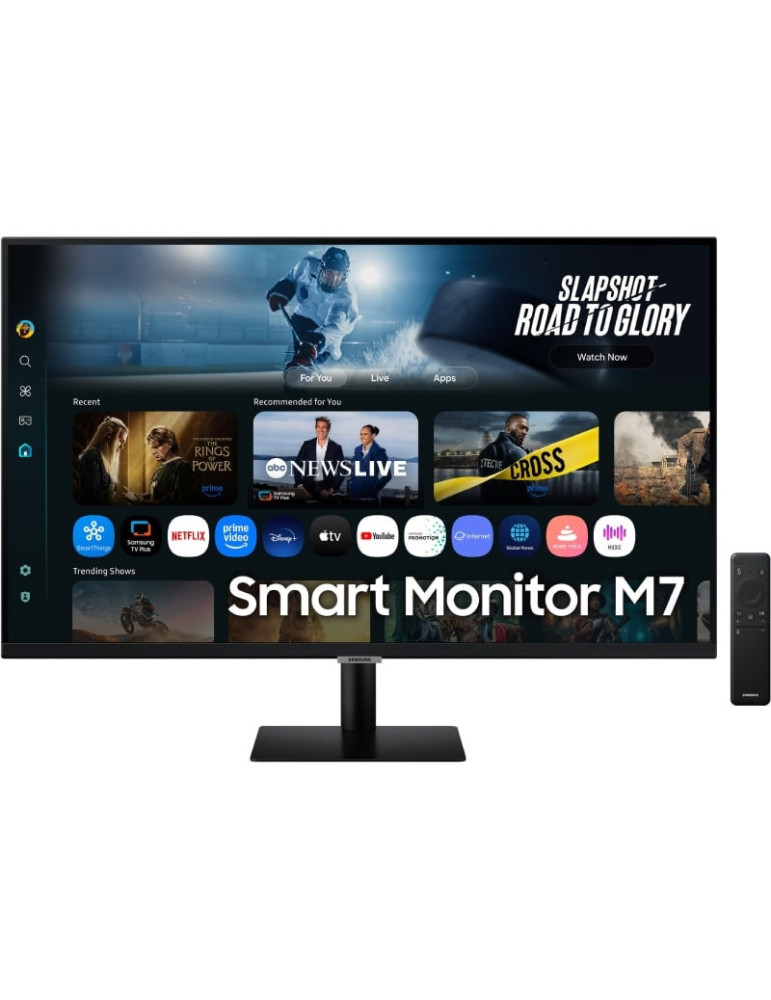 Smart Monitor Samsung M7 S32FM702UU 32"/ 4K/ Multimedia/ Smart TV/ Negro