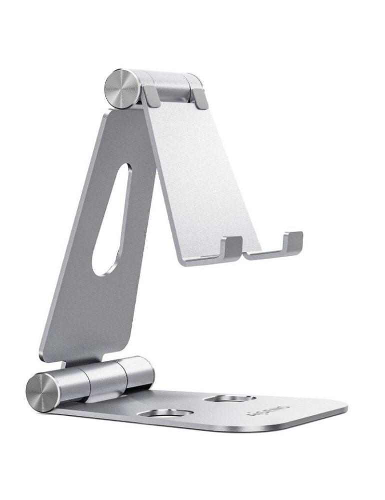 Soporte para Smartphone/Tablet Aisens MS2PXL-092/ Plata