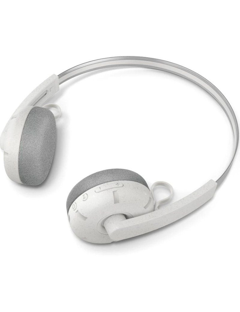 Auriculares Inalámbricos Philips 2000 series TAH2000WT/ con Micrófono/ Bluetooth/ Blancos