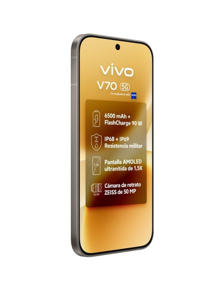 Smartphone Vivo V70 8GB/ 256GB/ 6.59"/ 5G/ Gris