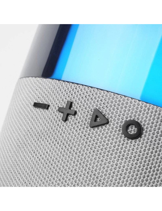Altavoz con Bluetooth Mars Gaming MS-FLOW/ 15W/ 1.0/ Blanco