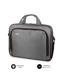 Maletín Subblim Oxford para Portátiles hasta 14"/ Gris