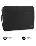 Funda Subblim Urban Laptop Sleeve para Portátiles hasta 15.6"/ Negra