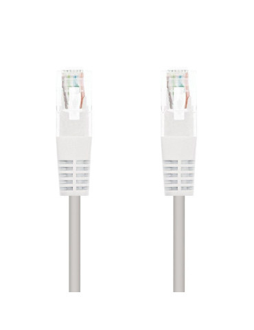 Cable de Red RJ45 UTP Nanocable 10.20.0400-W Cat.6/ 50cm/ Blanco