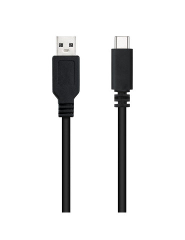 Cable USB 2.0 Nanocable 10.01.2101-L150/ USB Tipo-C Macho - USB Macho/ 480Mbps/ 1.5m/ Negro 2