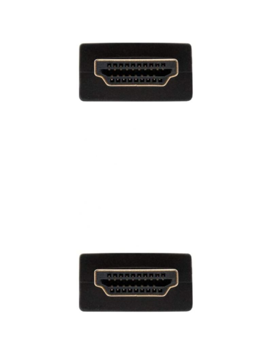 Cable HDMI 1.3b Nanocable 10.15.0302/ HDMI Macho - HDMI Macho/ 1.8m/ Negro