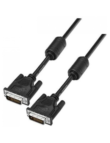 Cable DVI Dual Nanocable 10.15.0802/ DVI Macho - DVI Macho/ 1.8m/ Negro 2