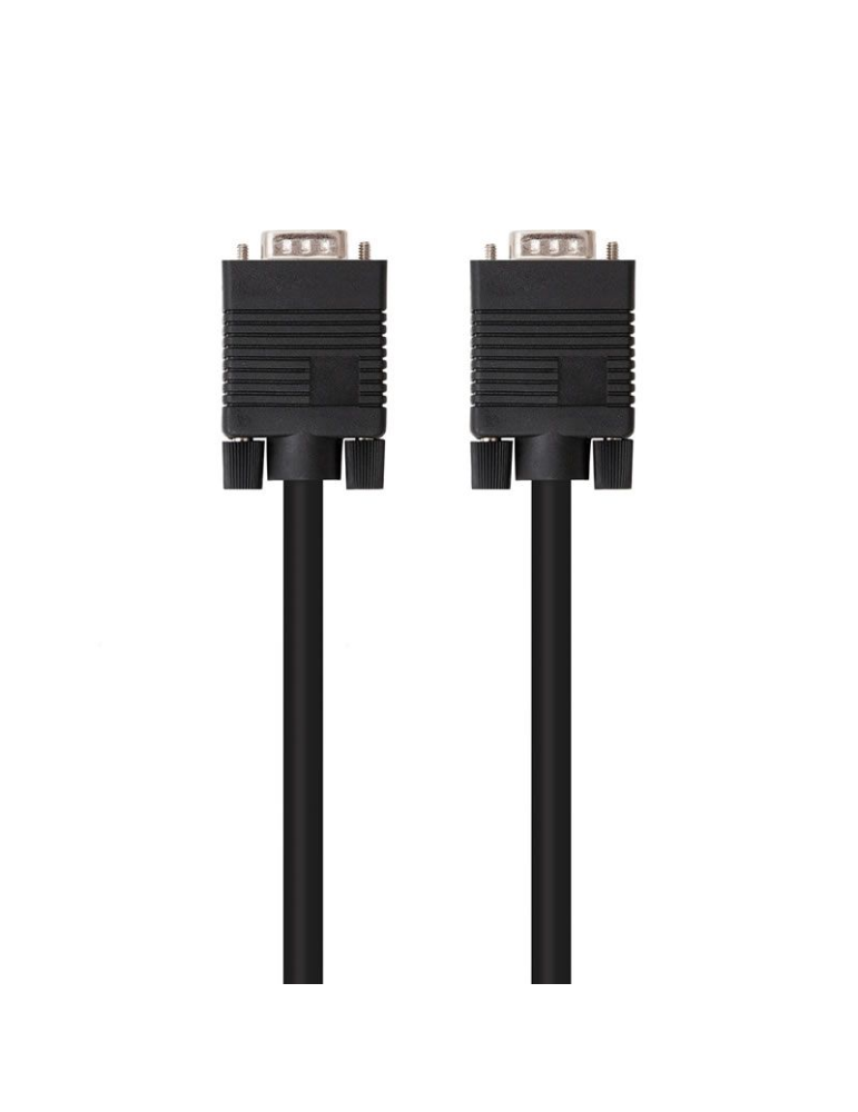 Cable SVGA Nanocable 10.15.1303/ VGA Macho - VGA Macho/ 3m/ Negro
