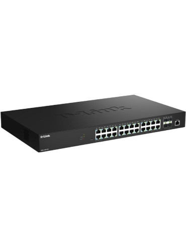 Switch D-Link DMS-1250-28/E 28 Puertos/ RJ-45 Gigabit 10/100/1000/ SFP 2