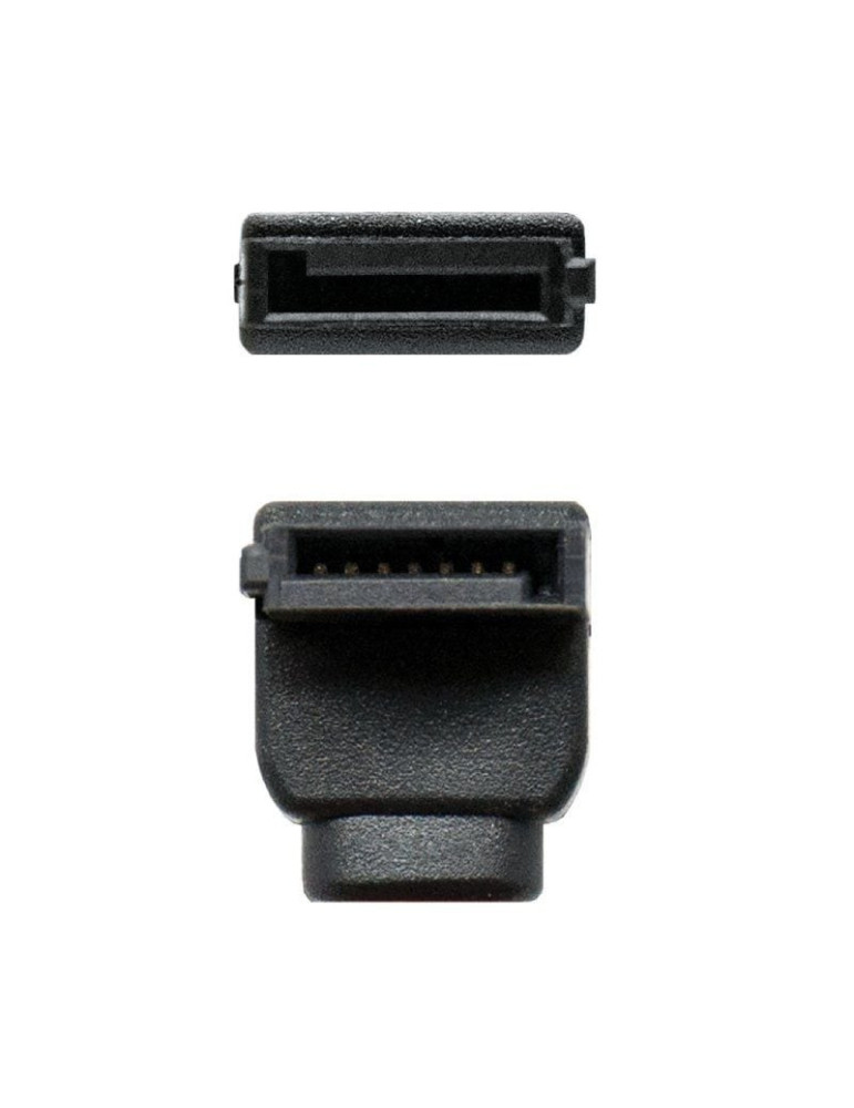 Cable SATA Nanocable 10.18.0202-OEM/ SATA Hembra - SATA Hembra/ 50cm/ Rojo