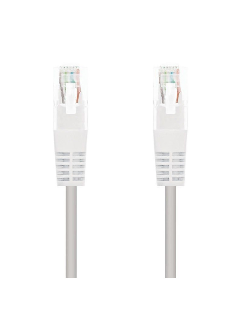 Cable de Red RJ45 UTP Nanocable 10.20.0103-W Cat.5e/ 3m/ Blanco