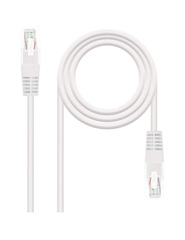 Cable de Red RJ45 UTP Nanocable 10.20.0110 Cat.5/ 10m/ Gris