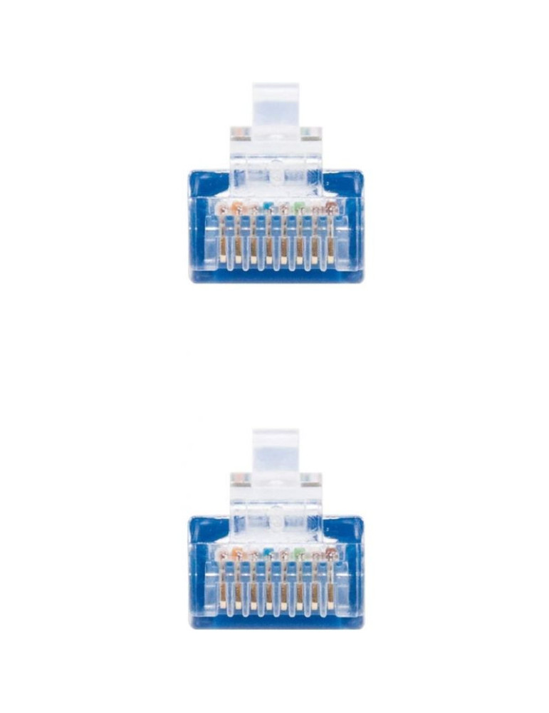 Cable de Red RJ45 UTP Nanocable 10.20.0400-BL Cat.6/ 50cm/ Azul