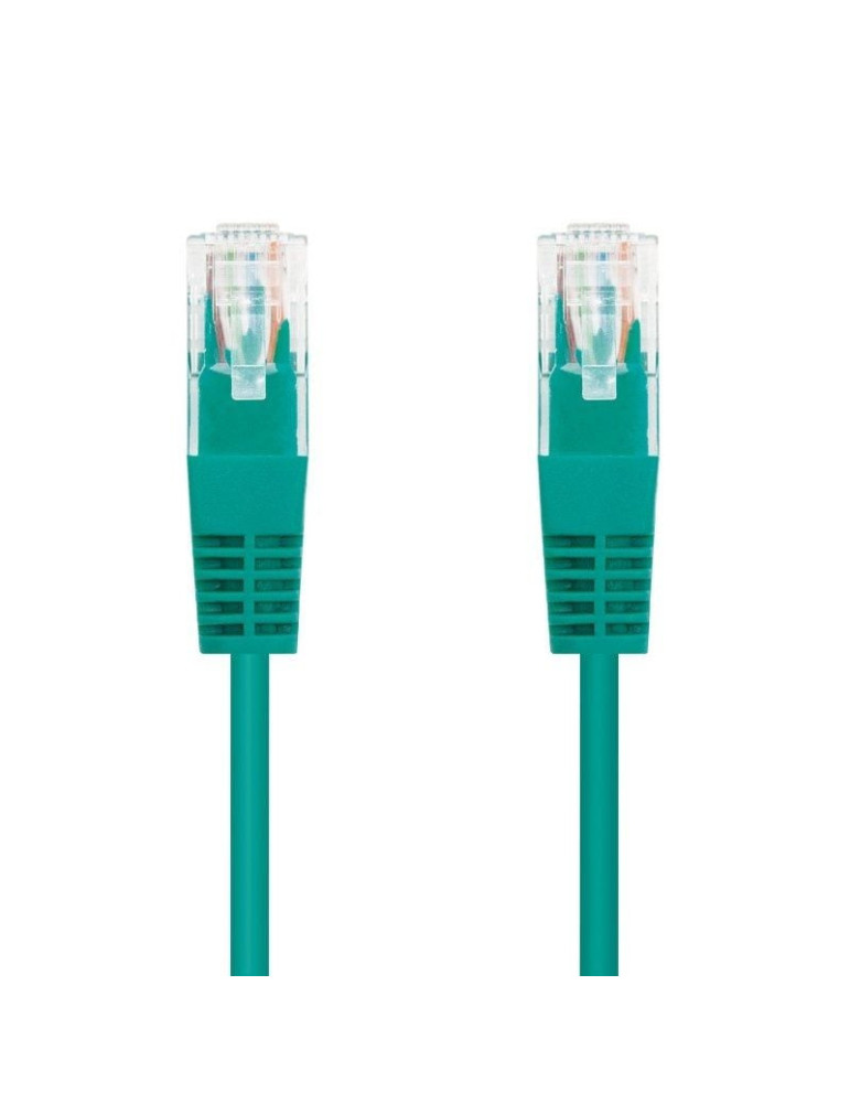 Cable de Red RJ45 UTP Nanocable 10.20.0400-L25-GR Cat.6/ 25cm/ Verde