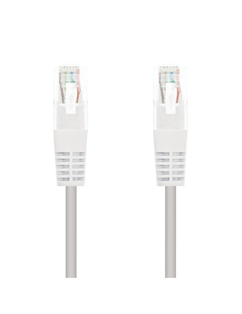Cable de Red RJ45 UTP Nanocable 10.20.0400-L25-W Cat.6/ 25cm/ Blanco