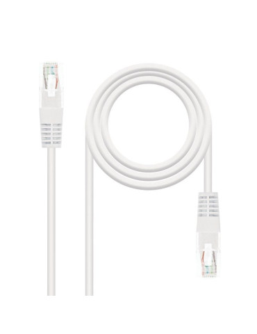 Cable de Red RJ45 UTP Nanocable 10.20.0400-L25-W Cat.6/ 25cm/ Blanco 2
