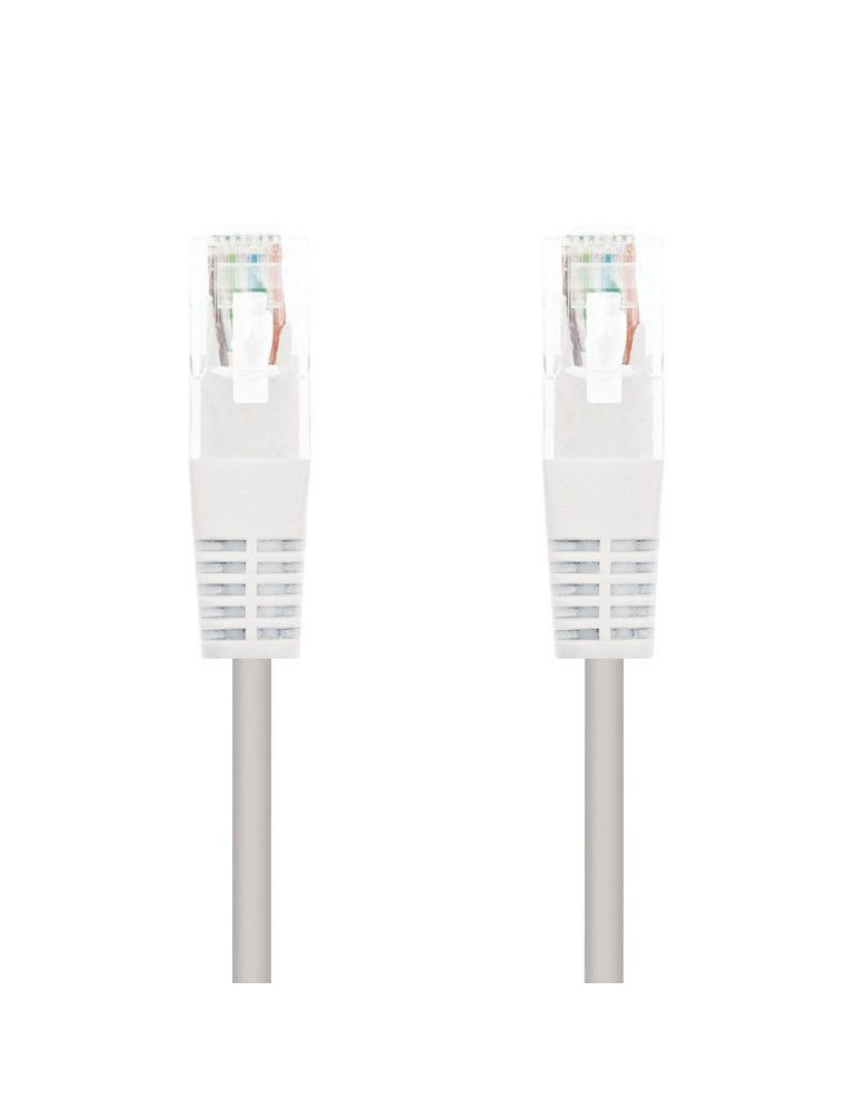 Cable de Red RJ45 UTP Nanocable 10.20.0402-W Cat.6/ 2m/ Blanco