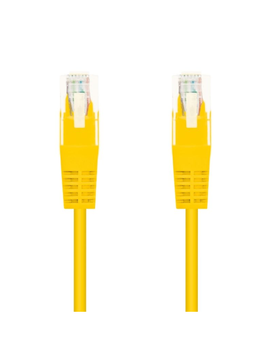 Cable de Red RJ45 UTP Nanocable 10.20.0402-Y Cat.6/ 2m/ Amarillo