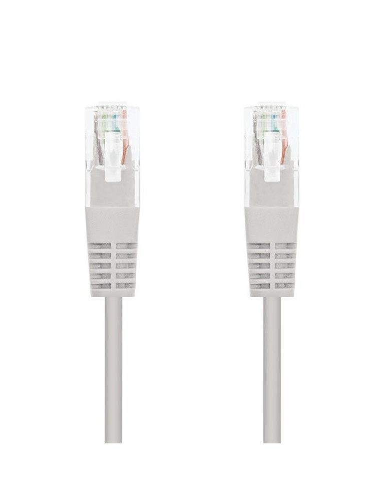 Cable de Red RJ45 UTP Nanocable 10.20.0407 Cat.6/ 7m/ Gris